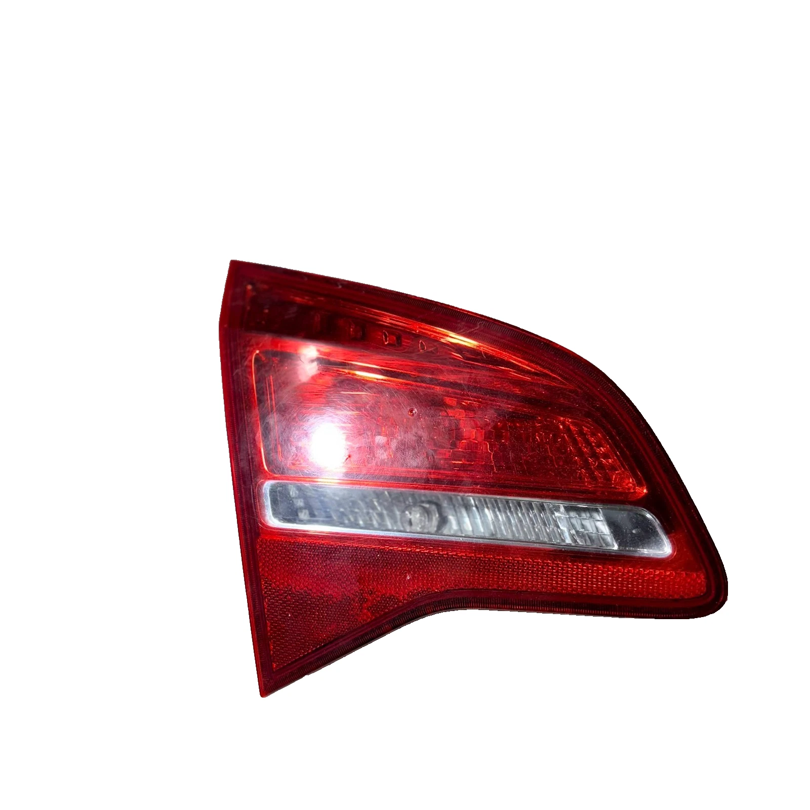 Vauxhall Meriva B 2010 to 2017 left inner tailgate rear light 21629003 front view