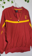 VTG Nike University Of Southern California USC NCAA Adult's L Windbreaker Jacket