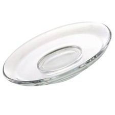 Glass Coaster Cup Mat Saucer Mug Pad Decorative Cupcake Plate Nut Plate