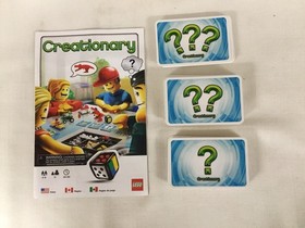 LEGO Creationary Board Game 3844 Set - Retired Open Box, 100% Complete