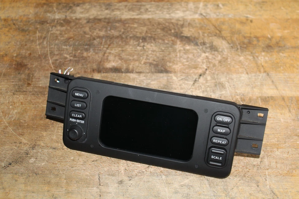 00-06 JAGUAR XK8 XKR NAVIGATION DISPLAY SCREEN ID LJD2440AC - Imagem 3 de 4