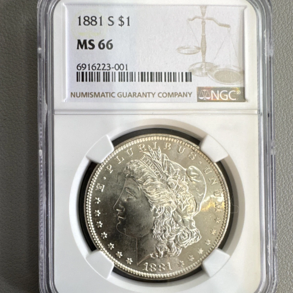 MS 66 Graded 1881 Year Morgan US Dollars (1878-1921) for sale | eBay