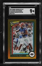 2023 Panini Chronicles Draft Picks Gold 9/10 Anthony Richardson SGC 9 MINT uk2