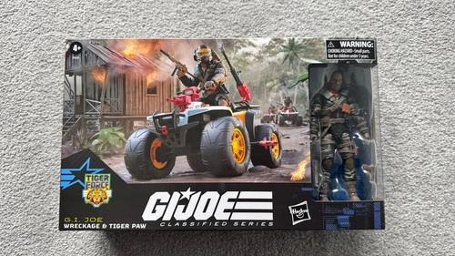 G.I. Joe - Classified Series - #137, Tiger Force Wreckage & Tiger Paw ATV - NEW
