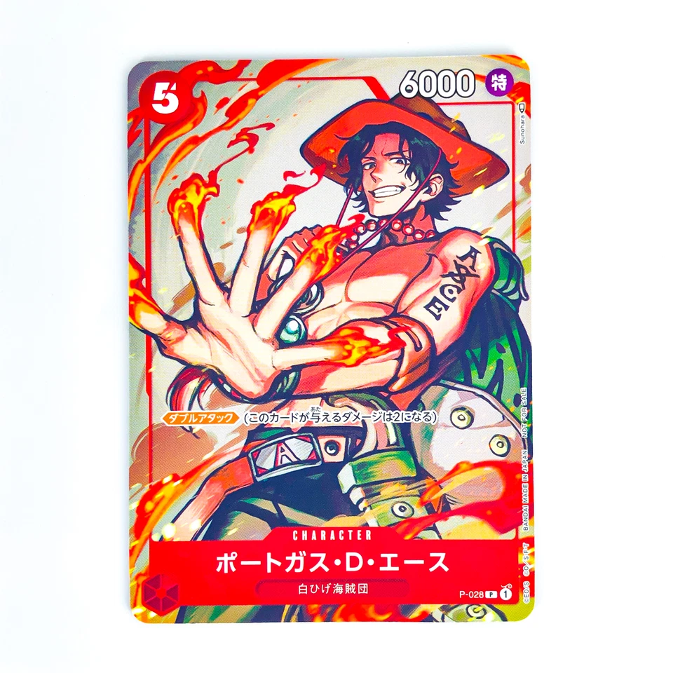 Portgas D. Ace P-028 Promotion Pack 2022 Vol.2 - ONE PIECE Card Game - Image 2 of 4