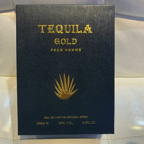 TEQUILA GOLD POUR HOMME Eau De Parfum 3.3 Fl.oz 100ml Spray BRAND NEW