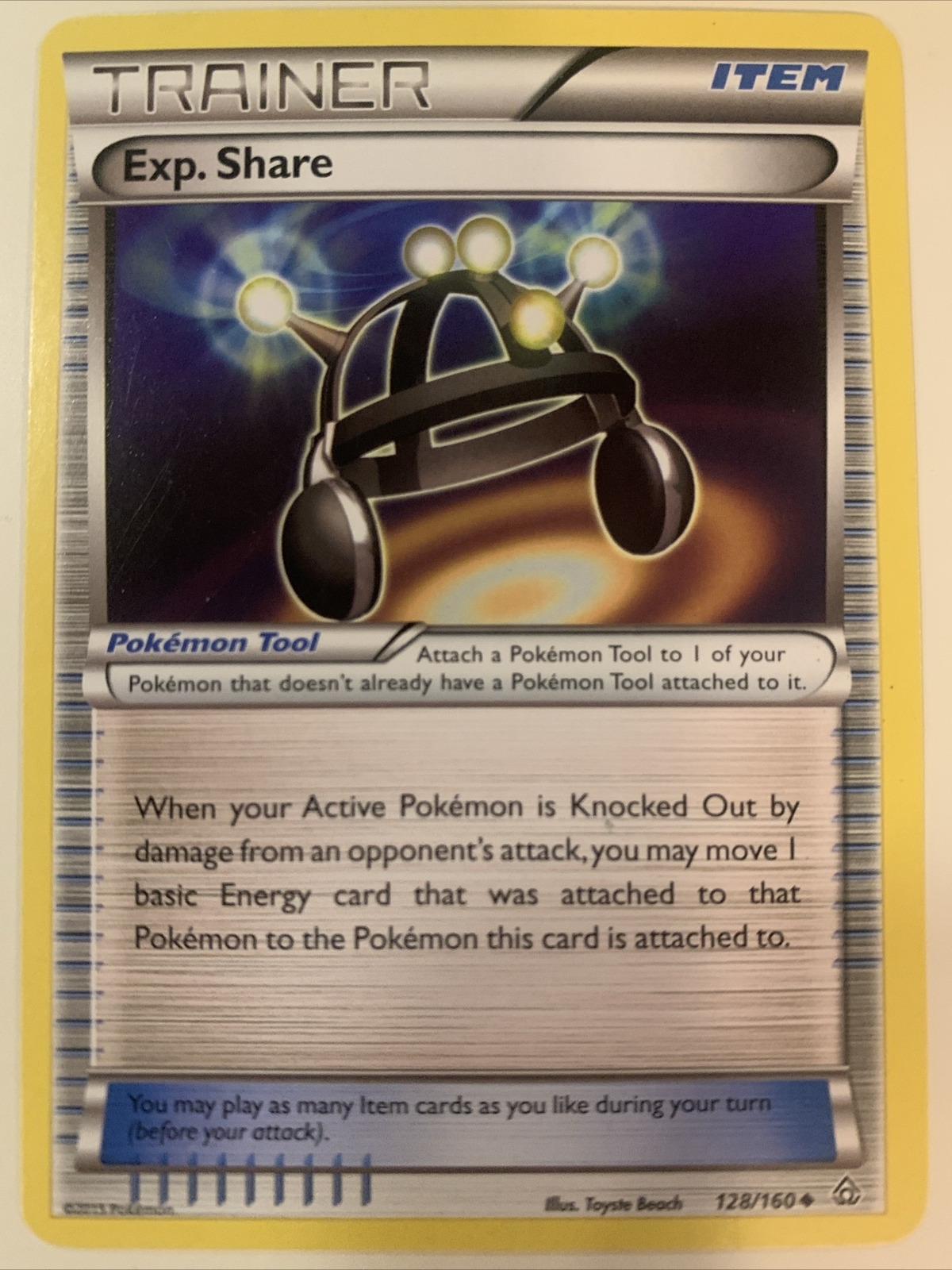 Pokemon XY Primal Clash Exp. Share 128/160 Uncommon