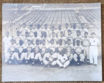 1956 NEGRO LEAGUE BBC MARIANAO BASEBALL HOF MINOSO MARRERO SIGNED ORIG Photo XXL