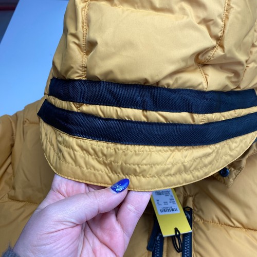 CAMEL ACTIVE Men Yellow Hooded Padded Puffer Jacket Coat Size EU 56 UK/US 46 - Picture 17 of 17