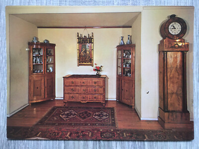 Postcard Foundation Chancellor Adenauer House View Living Room Konrad Adenauer | 3065