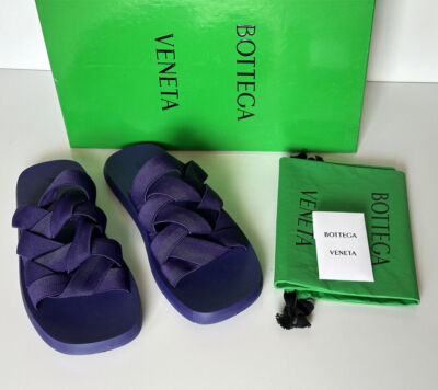 Bottega Veneta Intrecciato Starfish Purple Sandals 8 US (41) 651402 IT NIB $850 Bottega Veneta Intrecciato Starfish Purple Sandals 8 US (41  main image 2