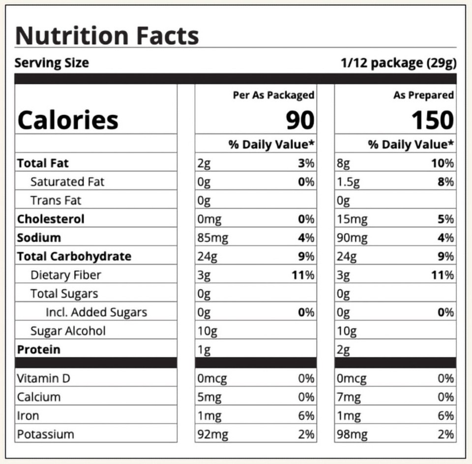 pillsbury-zero-sugar-brownie-mix-chocolate-fudge-tasty-mix-delicious-ebay