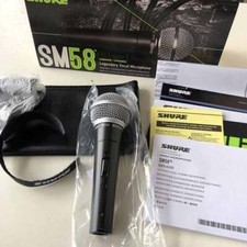 Wired Vocal Touch Microphone Of Shure With On/off Switch Dynamic Cardioid Sm58s