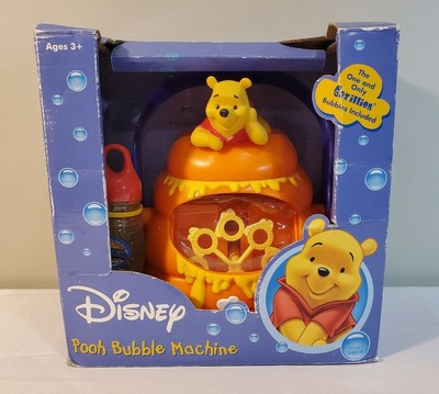 Vintage Disney Winnie The Pooh Bubble Machine - Bubble Blower - RARE
