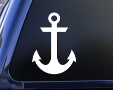 Anchor Decal, Ship Anchor Vinyl Decal, Boat Anchor Decal