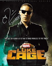 THEO ROSSI HAND SIGNED AUTHENTIC 'LUKE CAGE' SHADES 8X10 PHOTO w/COA ACTOR 