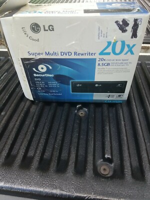 Brand new LG Super Multi Dvd Rewriter 20x 8.5GB Manufacturer Date: 2002 S/N:...