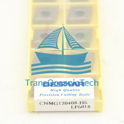 10PCS New CNMG120408-HS LF6018 CNMG432  DESKAR CNC blade carbide inserts US