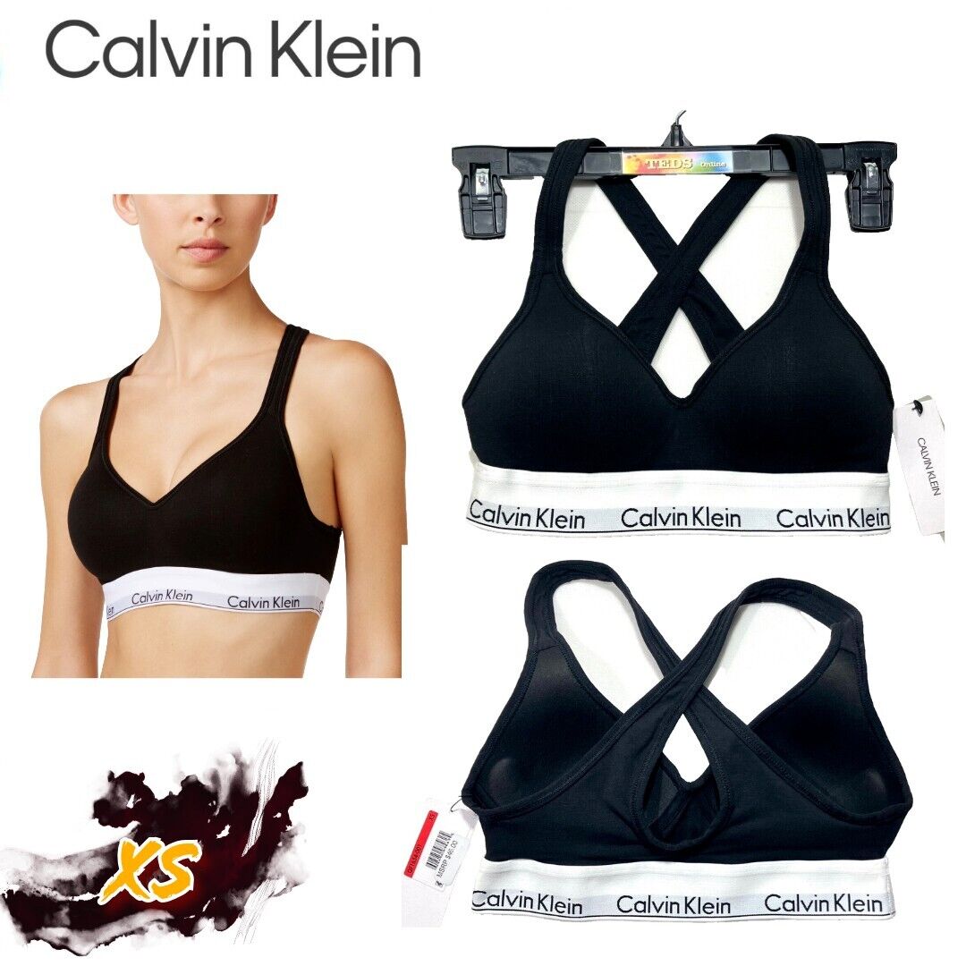 NWT Calvin Klein XS Modern Cotton Padded Lift Bralette Bra NWT Calvin Klein XS Modern Cotton Padded Lift Bralette Bra