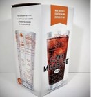 GOOD MEASURE COCKTAIL RECIPE GLASS 16 OZ PINT  New in Box by FRED — photo 2