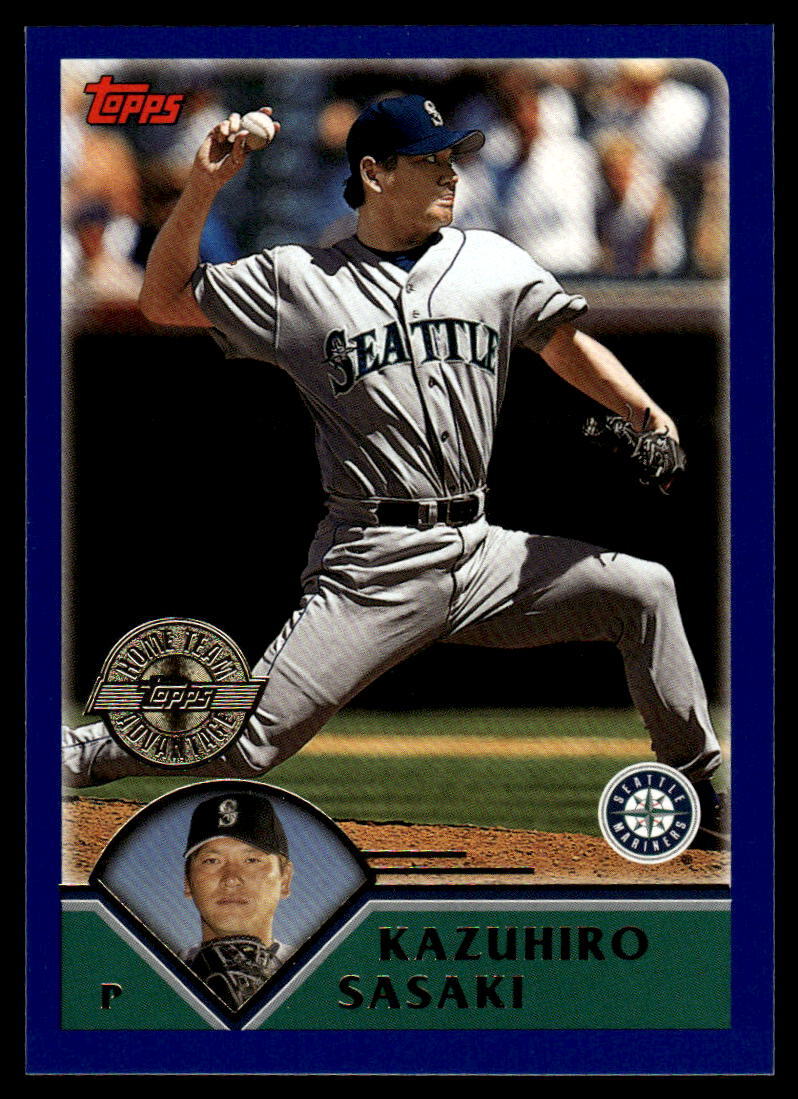 2003 Topps #261 Kazuhiro Sasaki Home Team Advantage