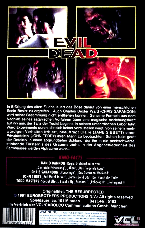EVIL DEAD ~ Die Saat des Bösen * FSK ab 18 Jahren * ERSTAUFLAGE ~ großes Cover - Bild 2 von 4