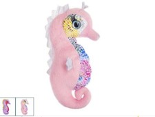 Ganz 9" Shimmer Cove Seahorse Plush New H14498 PINK NWT