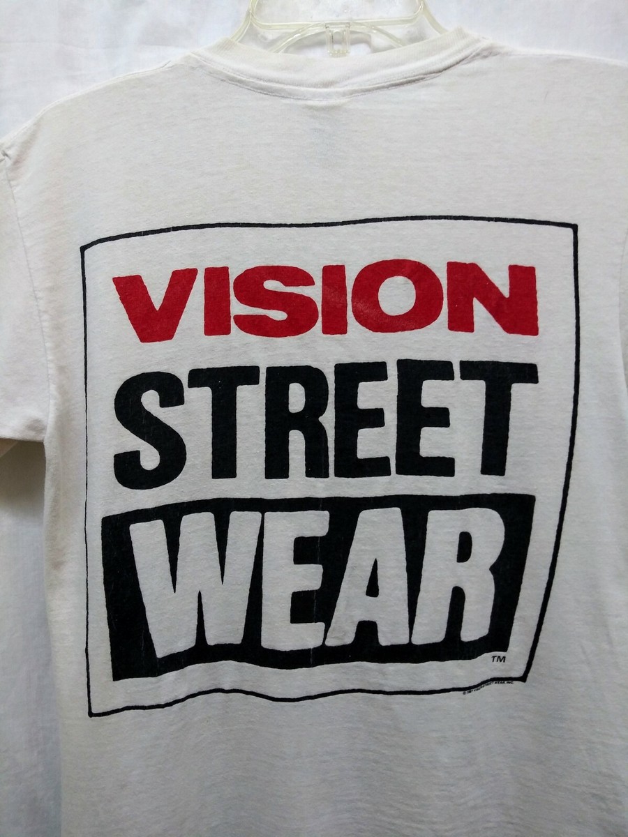 Vintage 1986 Authentic Single Stitch VISION STREET WEAR Vintage 1986 Authentic Single Stitch VISION STREET WEAR