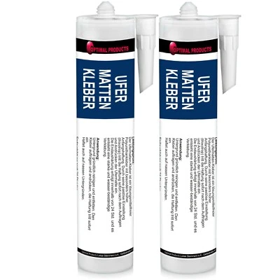 UFERMATTEN KLEBER | wasserfest | langlebig | lösungsmittelfrei | 290ml 2 Stück - Bild 1 von 4