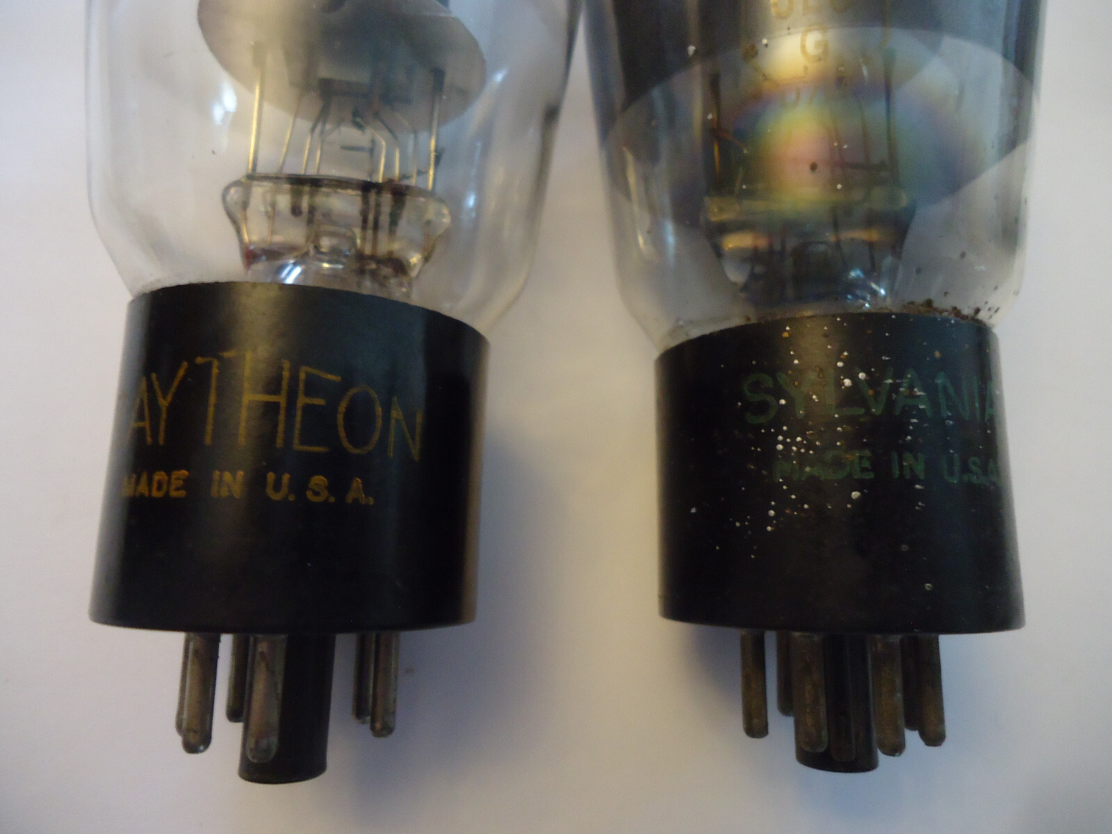 6L6G pair Raytheon, Sylvania vacuum tubes tested guaranteed. eBay