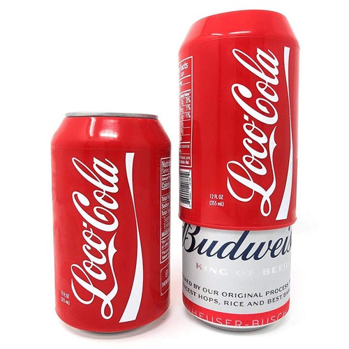 2pcs Silicone Hide a Beer Bottle Can Sleeve disguised Cola wrapping