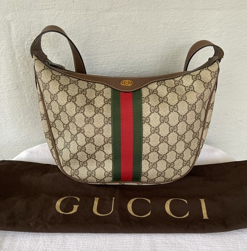 Vtg 80's GUCCI GG Supreme Ophidia Web 