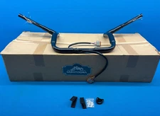 MoKitDora 10" Rise Monkey Bagger Meathook Handlebars For 96-06 Harley-Davidson