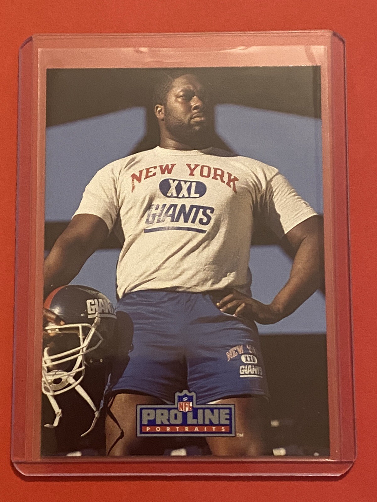1991 Pro Line Portraits - #171 William Roberts New York Giants