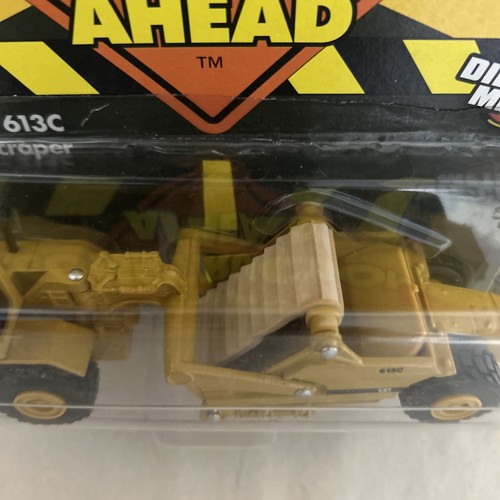 Raschietto elevatore ERTL Road Costruction Ahead Caterpillar 613C scatola pressofusa1  - Foto 7 di 8