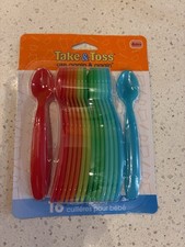 Take Toss The First Year - 16 Cucharas Infantiles Multicolor BPA-Free Spoons