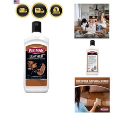 3 in 1 Deep Leather Cleaner  Conditioner Cream - Restores Leather Surfaces -...