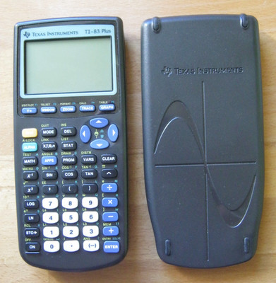 TEXAS INSTRUMENTS Grafikrechner TI-83 plus - WIE NEU