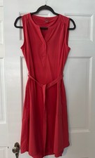 Royal Robbins WOMEN'S SPOTLESS TRAVELER TANK DRESS M Pink