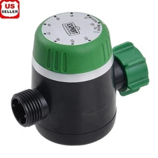 Dial Faucet Mechanical Timer Watering Controller 120min Outdoor Hose Garden New