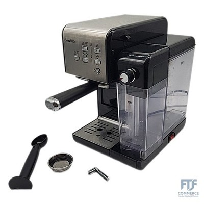 Breville Prima Latte II Espresso | Latte- und Cappuccino-Maschine |- Sieb fehlt