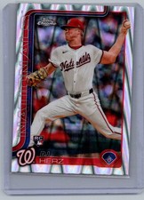 2025 Topps Chrome #270 DJ Herz Refractors