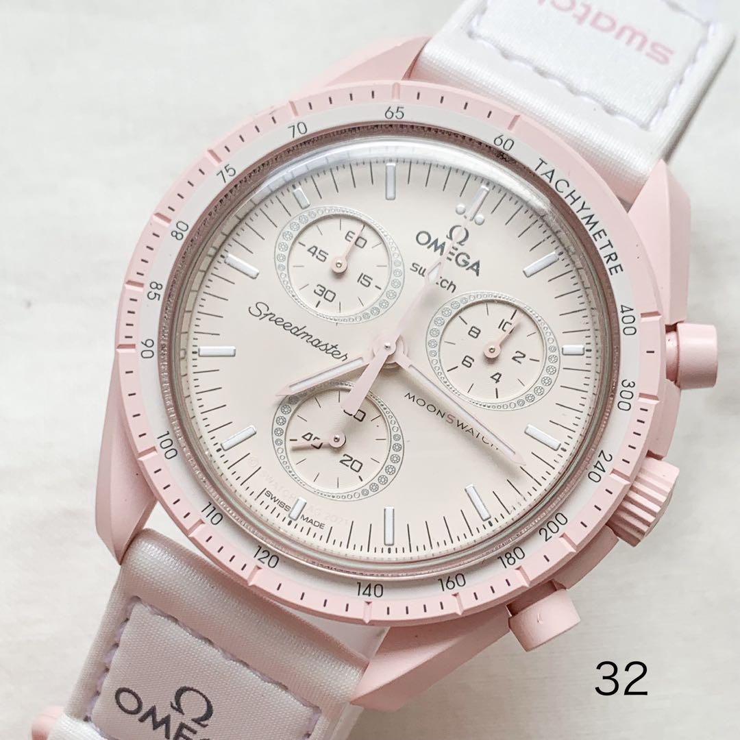 Omega x Swatch Men's 32mm Watch New Collaboration