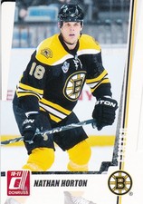 2010/11 Panini Donruss #47 Nathan Horton Die-Cut Gems Base Parallel