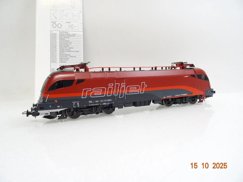Piko H0 57172 Österreich E-Lok Taurus Railjet der ÖBB Digital in EVP JL3648