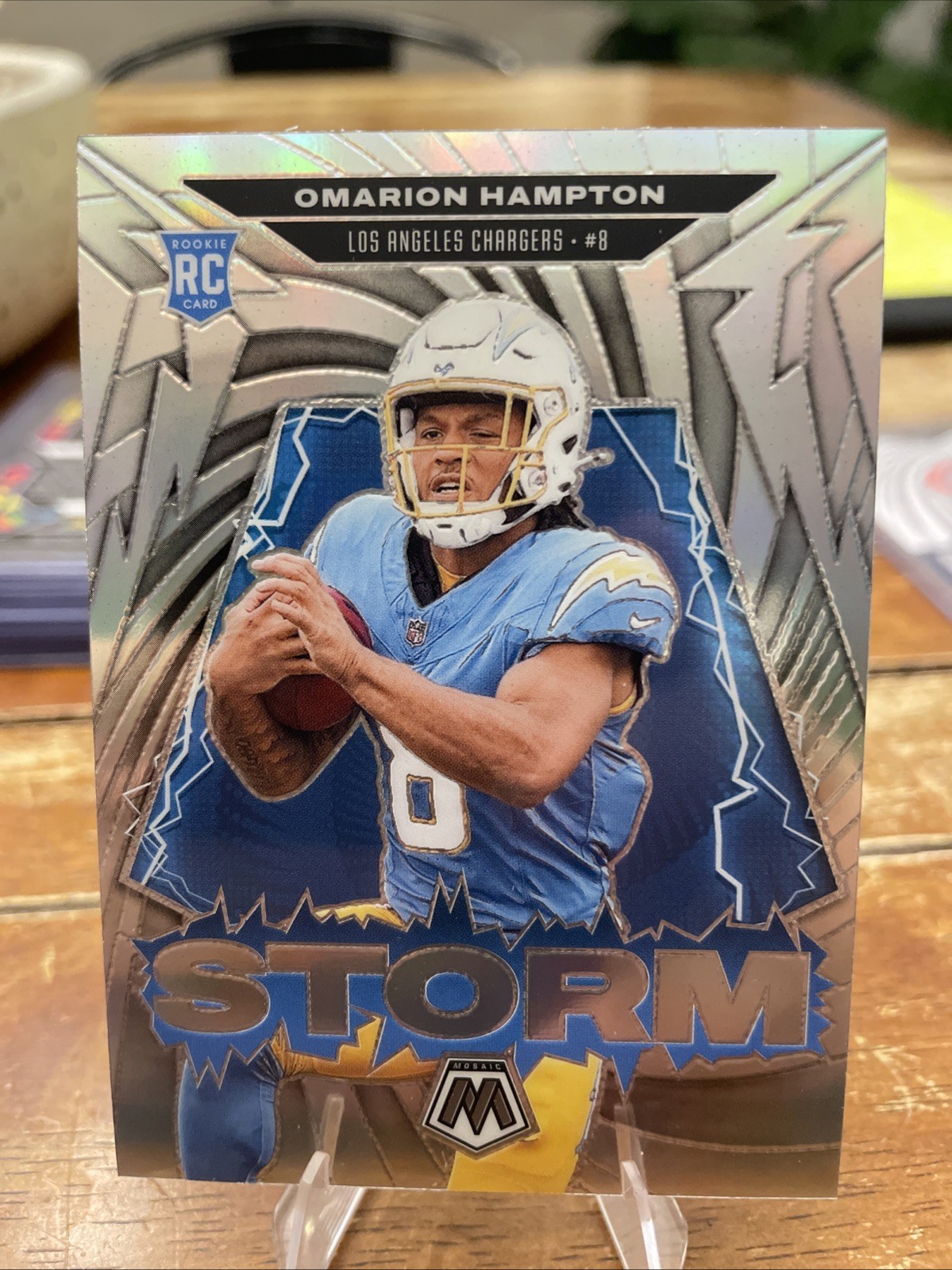 2025 Mosaic Omarion Hampton Storm Silver