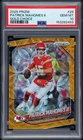 2025 PANINI PRIZM GOLD CHOICE #26 PATRICK MAHOMES II 9/10 PSA 10