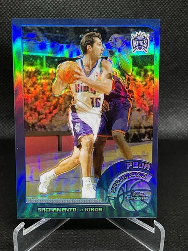 Peja Stojakovic [Refractor] #6 2002 Topps Chrome card