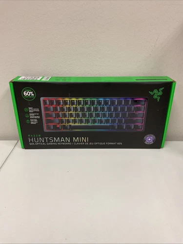 Razer Huntsman Mini 60% Optical Gaming Keyboard - Black - Brand New T18-71