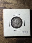1945 Winged Liberty Mercury Dime AU/MS/BU Uncirculated
